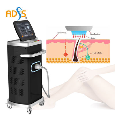 เครื่องกำจัดขนด้วยเลเซอร์ไดโอด ADSS Factory 808nm 755nm 940nm 1064nm 4 ความยาวคลื่น