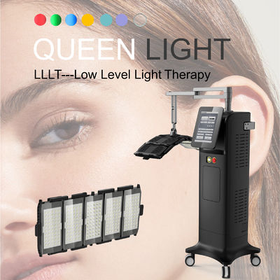 เครื่องบำบัดด้วยแสง LED สีแดงสีน้ำเงินสีเขียวสีเหลืองสำหรับการฟื้นฟูผิว