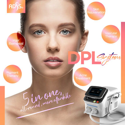 เครื่องฟื้นฟูผิว IPL DPL, เครื่องกำจัดหลอดเลือดด้วยเลเซอร์ 4000W