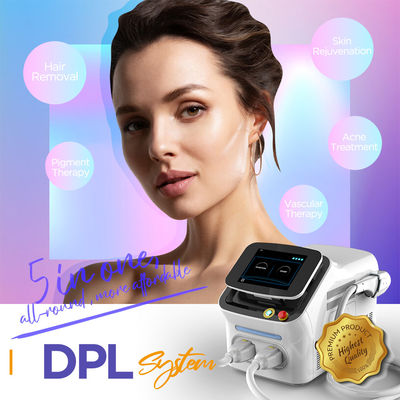 เครื่องกำจัดขนด้วยเลเซอร์ IPL ระดับมืออาชีพสำหรับซาลอน รับประกัน 2 ปี