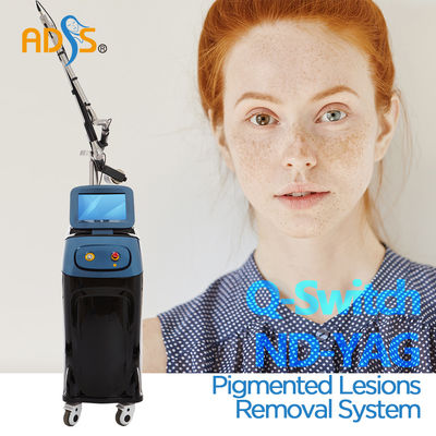 เครื่องกำจัดรอยสักด้วยเลเซอร์ Q Switched Nd Yag Laser Pico 1064nm 532nm