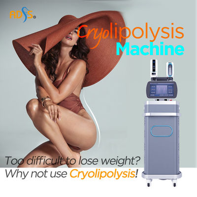 เครื่องกระชับสัดส่วน Cryolipolysis 360 เครื่อง Cavitation สูญญากาศ 3000W พร้อมที่จับ 4 อัน