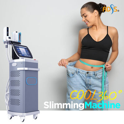 เครื่องกระชับสัดส่วน Cryolipolysis OEM ODM เครื่องแกะสลักร่างกายด้วยความเย็น