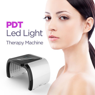 อุปกรณ์ฟื้นฟูผิว PDT 7 สีโฟตอนนำแสงบำบัดผิวหน้าอุปกรณ์บำบัดด้วยแสงสีแดง