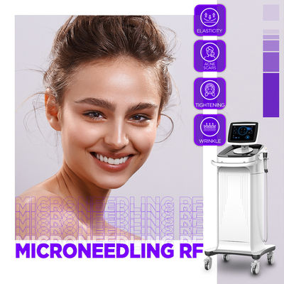เครื่องฟื้นฟูผิว 1MHz ระบบ RF Fractional Microneedle แบบคงที่สำหรับร้านเสริมสวย