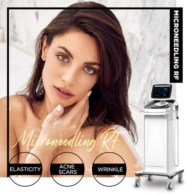 เครื่อง RF Fractional Microneedling สีขาวสำหรับร้านสปา
