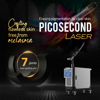 Ce เครื่องตัดรอยสักด้วยเลเซอร์ Picosecond ที่ได้รับการอนุมัติ Yag Pico