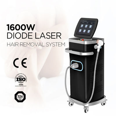 1600-2400W CE ISO 755 808 940 1064nm 4 Wave Diode Laser สําหรับการกําจัดผม ไอซ์ ไทเทเนียม