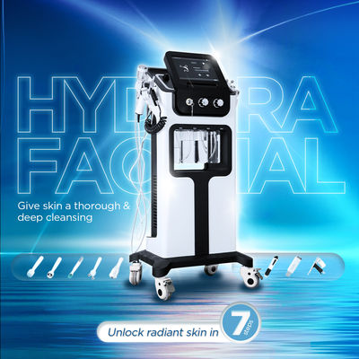เครื่องนวดหน้าด้วยน้ำไฮดราพร้อมมาส์ก Led Hydrofacials เครื่อง Hydrafacials