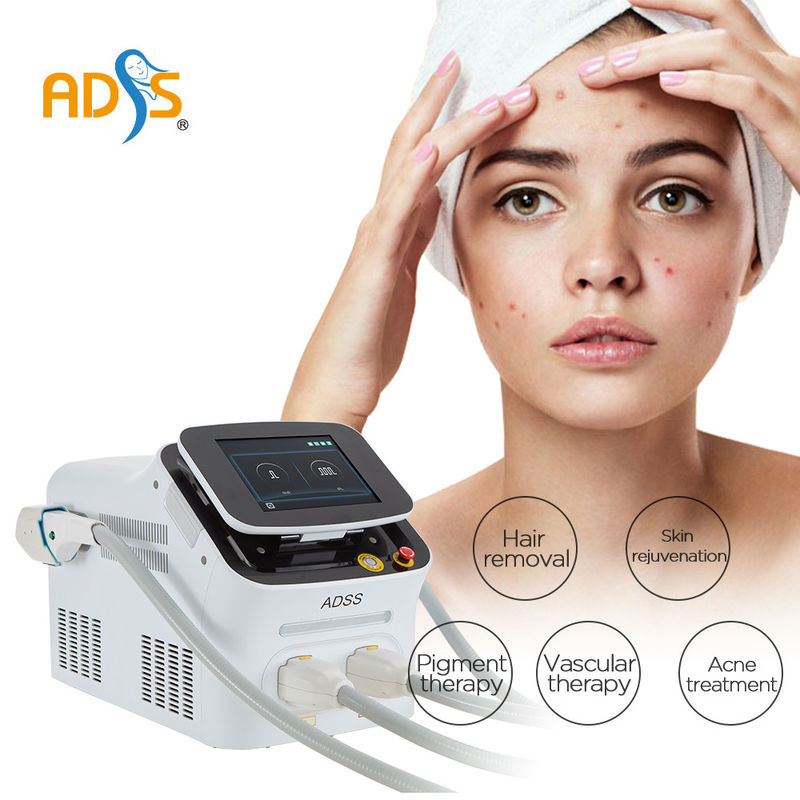 เครื่องกำจัดขน IPL แบบพกพาที่มีประสิทธิภาพ กำจัดริ้วรอย ขนาดเฉพาะจุด 10*50 มม