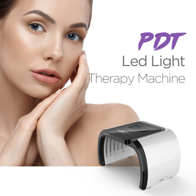 เครื่องบำบัดด้วยแสง LED โฟตอน 7 สีแบบพกพาเพื่อความงามบนใบหน้า