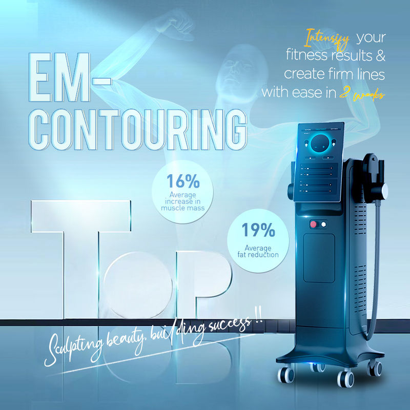 Ems เครื่องราคา Ems กล้ามเนื้อ เครื่องปั้นร่างกาย / RF เครื่องปั้นร่างกายไฟฟ้า